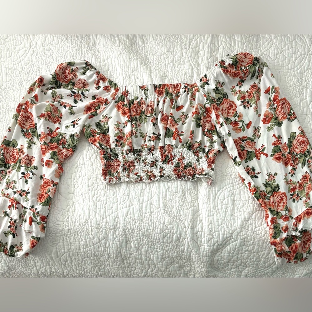 Altar’d State Off The Shoulder Crop Top